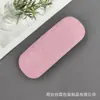 Fábrica em estoque fornecimento estojo para óculos linho estojo para óculos de miopia simples moda óculos caixa de ferro imprimível LOGOTIPO