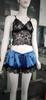 Comércio Exterior Europeu e Americano Lingerie Erótica Renda Conjunto de Duas Peças Camisola Sexy Pijama Transparente Atacado para Mulheres