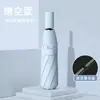 Paraguas Automático Negro de Pegamento 8 Varillas 21 Pulgadas Resistente al Viento Reforzado Doble Uso Sol y Lluvia Personalizado Venta al por Mayor Dropshipping Fuente Insignia