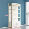 Prateleiras Personalizadas, Expositores, Prateleiras de Armazenamento com Contêineres de Múltiplas Camadas, Armários Expositores de Produtos para Salão de Beleza, Vitrines, Vitrines para Cosméticos