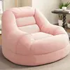 Sofá Perezoso de Moda, Silla Puf de Pana para Apartamentos Pequeños, Uso en Casa, Sala de Estar, Balcón, Silla Sofá de Ocio Estilo Francés