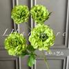 Flores Artificiales de 4 Cabezas, Flores de Seda de Loto, Flores Falsas para Bodas, Arreglos Florales para Paredes de Fondo Floral de Salón de Bodas, Venta al por Mayor Transfronteriza