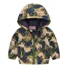 Chaqueta para niños y niñas, primavera y otoño, gorro fino, camisa con cremallera de moda bonita para bebés, abrigo para niños