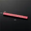 Etiqueta de Precio Digital para Producto Letras Rojas Blancas Etiqueta de Precio ABS Joyería Etiqueta de Precio Combinada Pentagonal