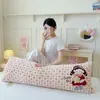 Almohada de Abrazos de Dibujos Animados Lindos Vellón de Leche Alto Gramaje Tira Larga Especial para Dormir Niñas Funda de Almohada Extraíble Lavable Abrazar Sujetando Piernas Lado Durmiente