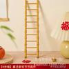 Decoración Qiaozhixi ceremonia de inauguración y unión escalera de bambú paso a paso mejora suministros de decoración para el hogar nuevo adornos para escaleras