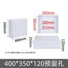Caja de plástico impermeable para exteriores, caja de conexiones para cables, terminal de alimentación sellado, caja de monitoreo, caja de conexiones impermeable ABS al por mayor