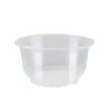 Tazón Desechable Tazón de Plástico Sin Tapa Hogar Comercial Desechable Tazón Redondo Transparente Engrosado Caja para Cena Caja de Embalaje con Resistencia a Altas Temperaturas
