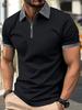 Serie de dos polos para hombre, impresión digital monocromática simple en 3D transfronteriza europea y americana, 2024