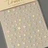 Pegatinas para Uñas Macaron Corazón Estrella Estilo Japonés Estéreo Chica Linda Pegatinas Adhesivas para Uñas Patrones Pequeños