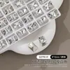 Arte de Uñas Forma Especial Diamante de Fondo Puntiagudo Joyería de Cristal Transparente K9 Diamante Corazón Torcido Hacha Gota de Agua Diamante para Uñas Decoración