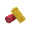 Cuerda de algodón trenzada multihilo de 4 mm con núcleo de color tembloroso, cuerda de algodón para manualidades DIY hechas a mano, tapicería, personalización