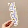Diadema Mágica de Velcro Dulce para Niñas, Pinza para el Cabello con Fleco Linda, Accesorio para el Cabello Diadema de Encaje de Princesa de Ala Ancha