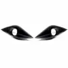 Adequado para a moldura do farol de neblina do Mitsubishi Outlander 2019, código 6400J683/6400J684.