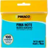 Bloco de notas autoadesivo Pimanote Azul 76X102Mm 100Fls
