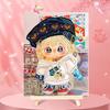 Pintura Diamante Princesa Sorvete com Moldura Kit de Material Artesanal DIY Infantil Adesivo Atacado Cristal