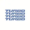 Adesivo Turbo Carro Turboalimentado Etiqueta Esportiva Traseira Adesivo de Modificação para Maçaneta Cubo da Roda Adesivo de Corpo Refletivo à Prova d'Água