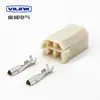 DJ3042-2.3-11 conector automotivo série cilíndrica conector automotivo 4 furos DJ3042-2.3-21