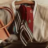 Lenço de Seda Lã Mistura Link Collection 2026 Novo Estiloso Versátil Diferentes Estilos Venda Quente Lenço Quadrado de Seda Lã