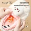Lindas Pantuflas de Felpa de Algodón de Dibujos Animados para Mujer, Calientes de Invierno para el Hogar, Suela Suave Interior con Forro Polar, Suela Gruesa de Algodón Antideslizantes para Hombre