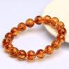 Pulsera Pirámide de Citrino Amarillo Violento Natural Mingdu Crystal Tazón del Tesoro de Cristal Amarillo Natural Pulsera de Montaña de Mil Capas