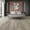 Piso Plástico de Piedra Spc para Proyectos Hoteleros y Uso Doméstico, Piso de Piedra Cristalina de PVC con Sistema Click-Lock, Microcemento, Imitación Azulejo, Veta de Madera