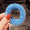 Cuerda de Lana para el Cabello de Mujer Estilo Coreano Color Dulce Accesorios para el Cabello Sencilla Diadema Anillo para el Cabello Adorno para la Cabeza de Niña Estilo Coreano