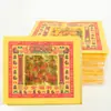 Tianguanjin 8 polegadas Papel Dourado Colorido Bênção Tianguan Dinheiro de Papel Chaoshan Solstício de Inverno Lingote Papel para Queimar Suprimentos de Adoração