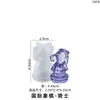 Molde de Silicona para Gota de Cristal DIY Pieza de Ajedrez Estéreo Tablero de Ajedrez Molde de Silicona Juego de Ajedrez Casero Hecho a Mano Mesa