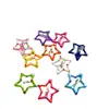 En stock cabello 3.2cm caída aceite estrella de cinco puntas pasador color y2k dopamina lindo clip lateral clip BB tocado para niños