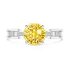 Anillos de Fuegos Artificiales de Piedras Preciosas de Colores de Moda para Transmisiones en Vivo Transfronterizas y Dropshipping