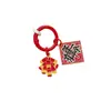 Chaveiro Rombo de Estilo Chinês para Atrair Riqueza e Tesouro, Pingente Festivo de Riqueza para o Ano Novo, Chaveiro Criativo DIY para Bolsa