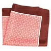 Lenço de Bolso para Terno Masculino Ph Lenço Estampado para Camisa Masculina Lenço de Peito para Terno Formal Lenço de Seda Lenço de Peito