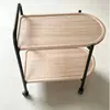 Mesa de centro pequena, mesa lateral móvel para sofá da sala, mesinha para tomar chá e trabalhar, carrinho pequeno para loja de roupas, carrinho de jantar, prateleira de armazenamento
