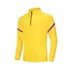 Traje deportivo para hombre y mujer, mismo estilo, traje de entrenamiento con media cremallera, chaqueta de manga larga, ropa de fitness para exteriores de otoño e invierno, moderno y casual