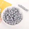 Cuentas del Alfabeto Inglés Hechas a Mano Sueltas Pulsera Collar Cadena de Teléfono Móvil Colgante Pulsera Accesorios de Joyería DIY