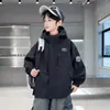 Ropa para niños para niños, chaqueta de otoño 2026 nuevo modelo primavera-otoño, cortavientos desmontable tres en uno de otoño para niños medianos y grandes