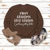 Camiseta de manga larga básica de moda europea y americana letras MOM GRANDMA GREAT otoño e invierno talla grande disponible en stock ebay suéter