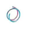 Fábrica de Origen Acero Inoxidable 316L Anillo Medio Aro para Nariz Pinza para Nariz Joyería para Perforaciones Venta al por Mayor