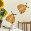 Hmz028-062Pegatinas de Pared de Animales Pájaros de Madera Transfronterizos Decoración del Hogar Sala de Estar Dormitorio Pegatinas de Pared de Señal de Madera