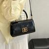 Bolsa Cuadrada Pequeña 2026, Sencilla y a la Moda, Nueva Bolso de Hombro Retro Casual de Moda, Bolso de Mano Estilo Coreano para Mujer, Moda y Estilo Ins