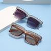 Nuevas gafas de sol cuadradas con degradado de imitación de diamante, gafas de sol de moda para mujer, gafas de sol de moda para conducir M5499