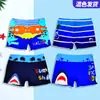 Atacado do Fabricante Maiôs Infantis, Roupa de Banho Masculina de Secagem Rápida, Cuecas de Banho Boxer Cartoon Confortáveis e Respiráveis para Crianças Pequenas, Médias e Grandes