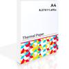 Papel de impresión térmica Phomemo A4/A5/B5/Carta para M08F/M833/M834/M835/Q302