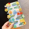 Pinza para el Cabello Estilo Coreano para Bebé, Pinza para Flequillo de Niños, Pinza Lateral para el Cabello, Pinza para la Frente de Niña, Adorno para la Cabeza y Accesorios para el Cabello Lindos
