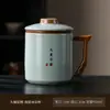 Juego de Tazas de Regalo de Horno Ru, Taza de Té Estilo Chino para Oficina con Colador de Té, Taza con Filtro de Agua, Regalo Promocional