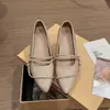 Zapatos Mary Jane para mujer que aumentan la altura 2026 nuevo otoño punta fina zapatos pequeños de piel estilo coreano con faldas temperamento boca poco profunda zapatos de vestir