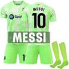 2425 Barcelona 2 uniforme de fútbol visitante 9 levan 19 yamal 20 olmo nueva camiseta verde fluorescente