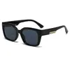 Gafas de sol retro de moda para mujer, montura cuadrada grande, estilo Ins, gafas de sol europeas y americanas a la moda, anti-UV, lujo ligero, gafas de sol universales