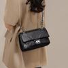 Bolsos 2025 Nuevo Cuero Genuino Bolso de Mujer Bolso Bandolera Lujo Ligero Niche de Alta Gama 2025 Bolso de Cadena de Diamantes Equipaje